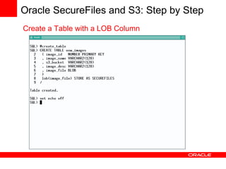 Using Oracle Database with Amazon Web Services