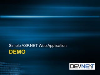 DEMO Simple ASP.NET Web Application 