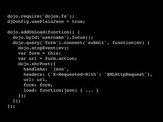 Jazz up your JavaScript: Unobtrusive scripting with JavaScript libraries