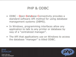 The ORM Model & Interface