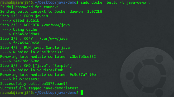 Build the Docker Image