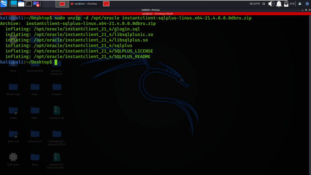 Unzip-the-SQL*Plus-Package