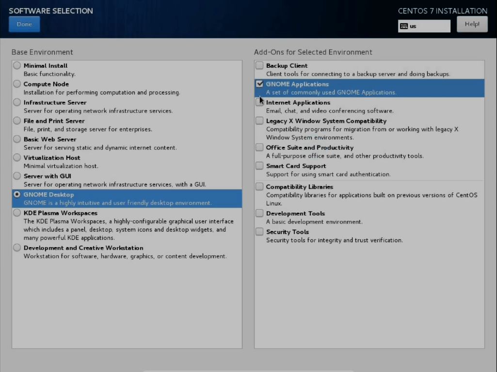 Software Selection