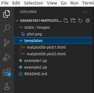 Create Charts in Matplotlib with flask