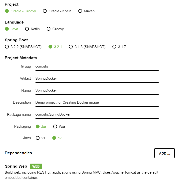 Project Metadata
