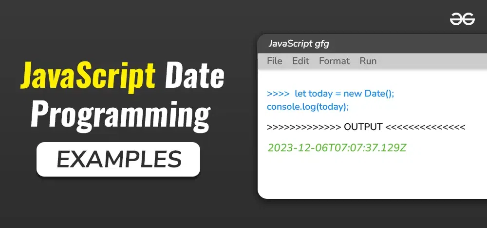 JavaScript-Date-Programming-Examples