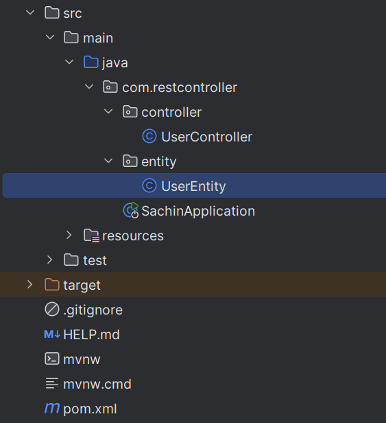 Project Folder Structure