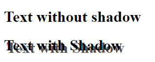 text-shadow