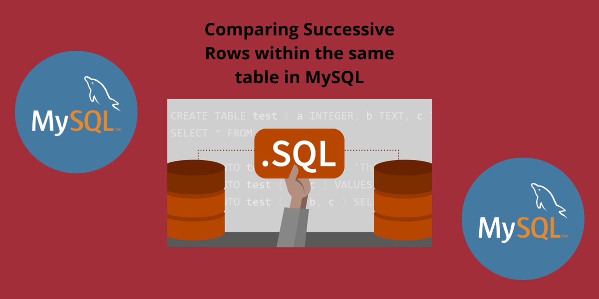 Comparing Successive Rows