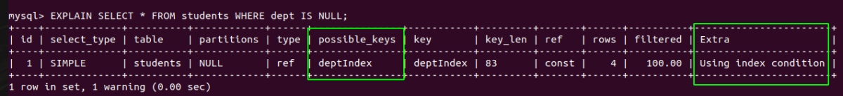 Explain The Query