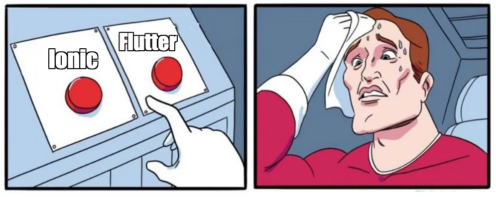 flutter vs ionic framework