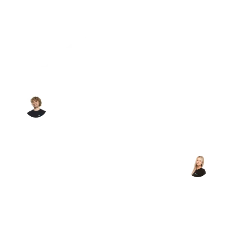 two men chatting