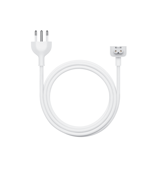 O cabo de extensão para adaptador de energia de 1,8 metro é uma extensão CA que aumenta o alcance do adaptador de energia Apple.