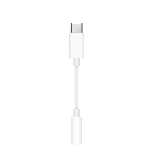 USB-C 至 3.5 毫米耳筒插口轉換器讓你把使用標準 3.5 毫米音訊插頭的裝置連接至你的 USB-C 裝置。