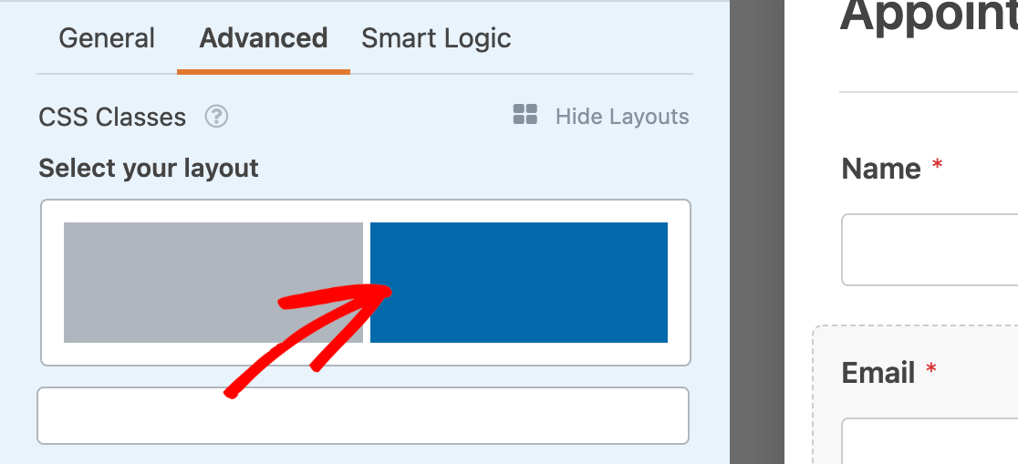 adding-second-column-field - WPForms Adding a field to the second column in a two-column layout