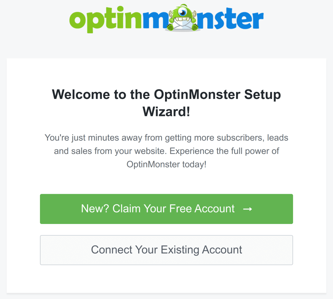 optin-monster-setup-wizard - WPForms The OptinMonster setup wizard