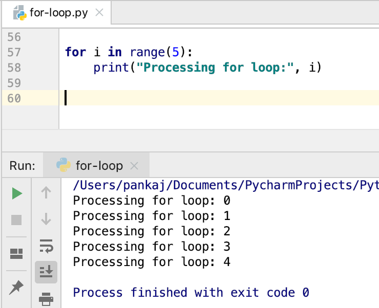 Python For Loop With Range Function
