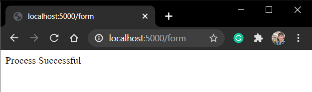 Success Page