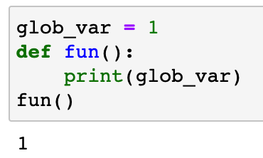 Accessing A Global Variable