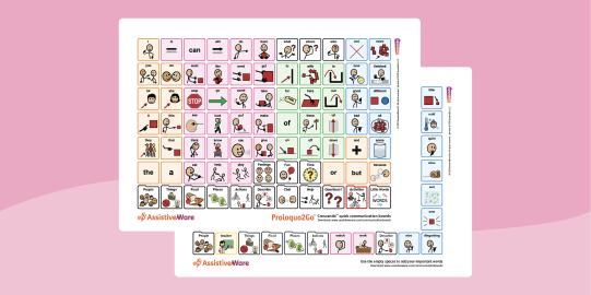 Proloquo2Go Crescendo Quick Communication Boards