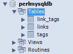 Perl MySQL Create Table example Perl MySQL Create Table example
