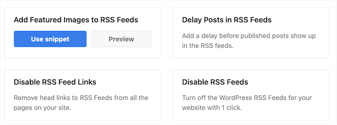 Choosing a WordPress code snippet template Choosing a WordPress code snippet template